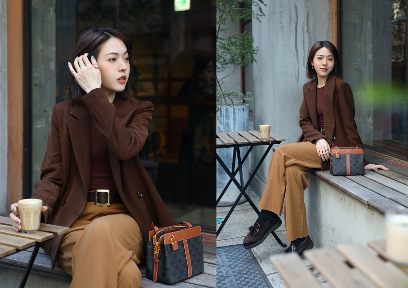 好看又好搭的大地色穿搭